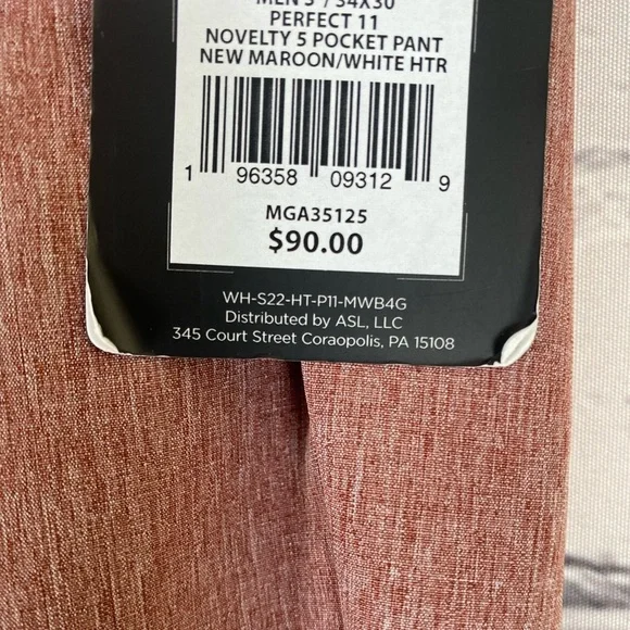 Walter Hagen Pants Golf Athletic NWT - Picture 6 of 8